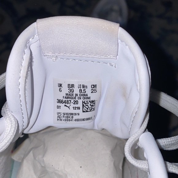 Womens Puma Smash Platform Sneakers - Picture 11 of 11